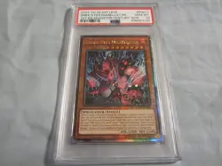 Yu-Gi-Oh! Quarter Century Rare QCR SNAKE-EYES DIABELLSTAR LEDE-EN011 PSA 10! - Image 1