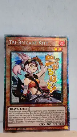 Tri-Brigade Kitt 1st Edition [NM] - Yu-Gi-Oh! RA05 [Starlight Rare] - Image 1