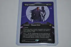 MTG magic EDGE OF ETERNITIES eoe rare ELEGY ACOLYTE #293 BORDERLESS - Image 1