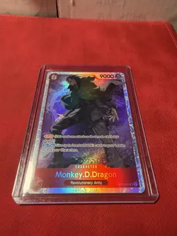 Bandai One Piece CCG Monkey D. Dragon OP07-015 SR Foil English - Image 1