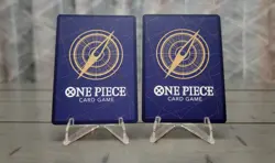 One Piece TCG Bandai Crocodile OP14-120 SEC Foil Lot of 2 EN - Image 2