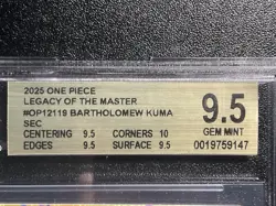 Bartholomew Kuma SEC OP12-119 Legacy of the Master One Piece - Image 3