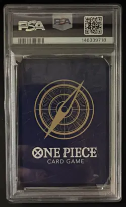 2025 ONE PIECE OP13-CARRYING ON HIS WILL TREASURE RARE MONKEY D. LUFFY PSA 10 - Image 2