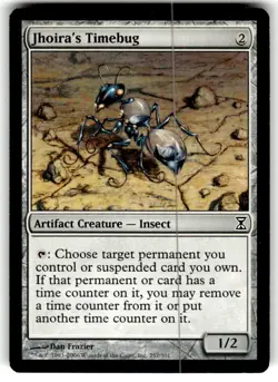 1x Jhoira's Timebug (257) Time Spiral LP MTG Magic the Gathering x1 - Image 1