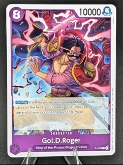 One Piece P-107 Gol.D.Roger (Store Tournament 2025 Vol. 4) - (OP-PR) - Image 1