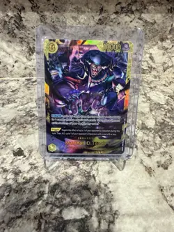 MARSHALL.D.TEACH (119) OP16-119 THE TIME OF BATTLE ONE PIECE SECRET RARE - Image 1