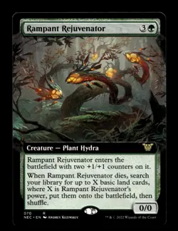 Rampant Rejuvenator (Extended Art) 70 R Commander: Kamigawa: Neon Dynasty - Image 1