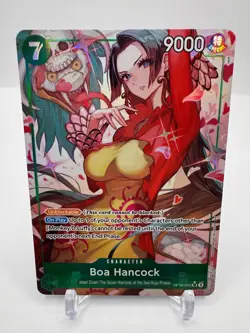 Boa Hancock (Alternate Art) OP16-032 SR The Time of Battle One Piece Foil NM - Image 1