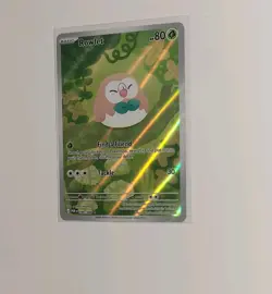 Rowlet 090/088 Perfect Order English illustration rare/ Full Art Pokemon 2026 - Image 2