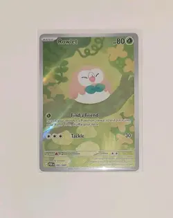 Rowlet 090/088 Perfect Order English illustration rare/ Full Art Pokemon 2026 - Image 4