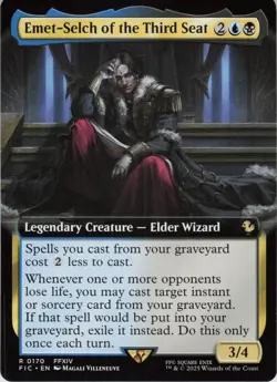 Emet-Selch of the Third Seat (Extended Art) R Commander: FINAL FANTASY 170 NM - Image 1