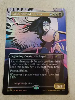 Liesa, Shroud of Dusk - #1961 (Rainbow Foil) Secret Lair Drop Foil - Mtg - Image 1