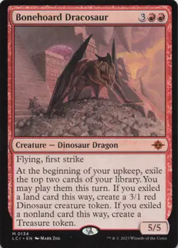 Bonehoard Dracosaur M The Lost Caverns of Ixalan # 134 NM Normal - Image 1