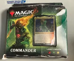 Magic The Gathering Zendikar Rising Commander Deck Land's Wrath - Image 1