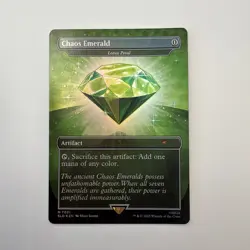 Chaos Emerald (Lotus Petal) Green 7031 Secret Lair Drop - Image 1