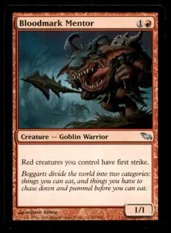 MTG Bloodmark Mentor LP Light Play Shadowmoor [3979] - Image 1