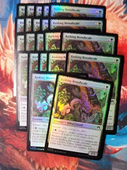 Basking Broodscale Foil Modern Horizons 3 Magic Gathering MTG MH3 - Image 2