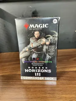 Magic: The Gathering Modern Horizons 3 Commander Deck Graveyard Overdrive lot 7 - Image 1