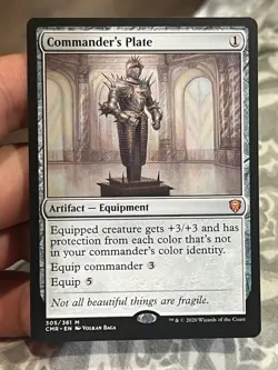 Commander's Plate [Commander Legends] Near Mint - Image 1