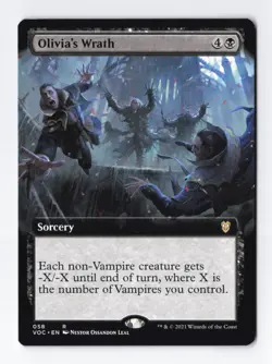Olivia's Wratch Borderless Regular Rare Magic the Gathering Card NM - Image 1
