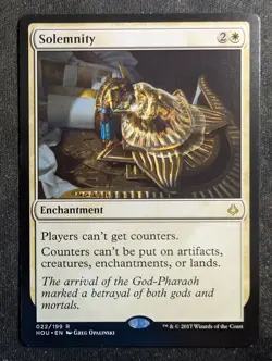 Solemnity - Hour of Devastation (MTG) - Image 1