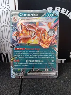 Charizard ex 196 Sv: Scarlet & Violet Pokemon Promo Card Holo - Image 1