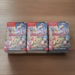 Lot Of 3 Pokemon TCG: Scarlet and Violet Base Set Booster Bundle Factory Sealed - Image 1