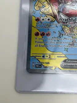 2025 Pokemon TCG Hearthflame Mask Ogerpon ex. Prismatic Evolutions. 148/131. SIR - Image 3