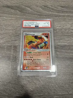Pokemon Charizard ex EX Fire Red & Leaf Green Ultra Rare #105 PSA 6 - Image 3