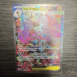 Mega Dragalge EX 118/086 BREAKpoint Full Art Holo Ultra Rare Pokemon TCG - Image 1