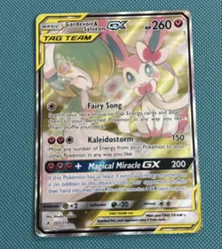 Pokemon TCG Gardevoir & Sylveon GX 205/214 Unbroken Bonds Alternate Art MP/HP - Image 1