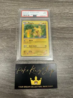 2016 Pokemon Pikachu 26/83 XY Generations Holo STAMPED Toys R Us Promo - PSA 9 - Image 1