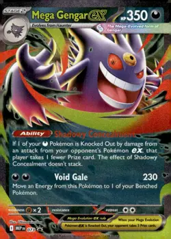 Mega Gengar ex 073 Holo Promo ME: Mega Evolution Promo Near Mint - Image 1