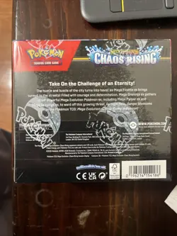 Pokemon TCG Chaos Rising Booster Box Factory Sealed - Image 4