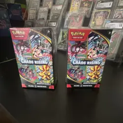 2x Pokemon Pokemon TCG Mega Evolution Chaos Rising Booster Bundle (12 packs!) - Image 3