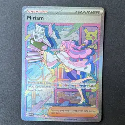 Pokemon TCG Miriam 251/198 SV01 Scarlet & Violet Base Set Holo Full Art SIR - Image 1