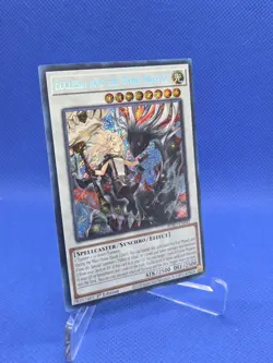 Yu-Gi-Oh! Ecclesia and the Dark Dragon BPRO-EN041 1st Ed Secret Rare NM BURST - Image 2