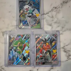 Pokemon TCG: First Partner Illustration Collection Series 2 Unova Gen 5 set of 3 - Image 1