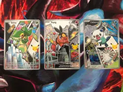 Pokemon TCG: First Partner Illustration Collection Series 2 Unova Gen 5 set of 3 - Image 1