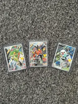 Pokemon TCG Series 2 First Partner Illustration Collection Gen 5 Unova FULL SET - Image 1