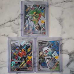 Pokemon TCG: First Partner Illustration Collection Series 2 Unova Gen 5 set of 3 - Image 1