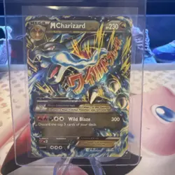 Pokemon TCG Mega M Charizard EX Flashfire Holo Ultra Rare Card 69/106 - Image 1