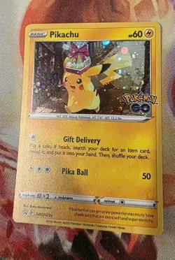 Pokemon Pikachu Cosmos Holo Stamped Promos Holiday Sealed 5 Card Lot‼{SWIRLS🌀} - Image 4