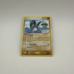 Swampert Reverse Holo Rare Crystal Guardians 27/100 LP Pokemon TCG Card - Image 1
