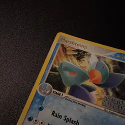 Pokemon Card - Marshtomp Crystal Guardians 24/100 Reverse Holo Stamped - Image 2