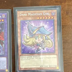 Konami Yu-Gi-Oh! 1st Edition Foil 2-Card Lot: Dark Magician OD MZMU-EN011 - Image 3