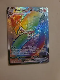 Pokemon TCG Centiskorch VMAX Darkness Ablaze Holo Card 191/189 Secret Rare - Image 2