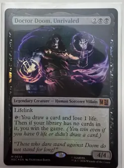 Doctor Doom, Unrivaled Commander: Marvel Super Heroes Foil - Image 1
