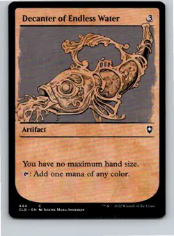Magic the Gathering Showcase Decanter of Endless Water Battle Baldur's Gate MTG - Image 1