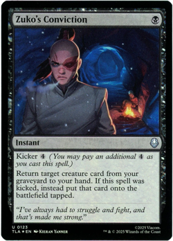 Zuko's Conviction (Foil) - 0123 - Avatar: The Last Airbender TLA - MTG - NM/M - Image 1